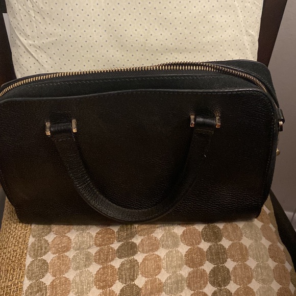 KATE SPADE Kay Street Small Felix Black Pebbled Leather Crossbody/ Handbag - Picture 2 of 4